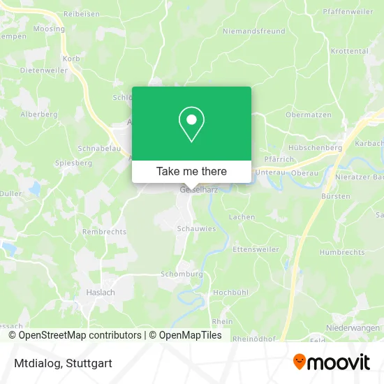 Mtdialog map