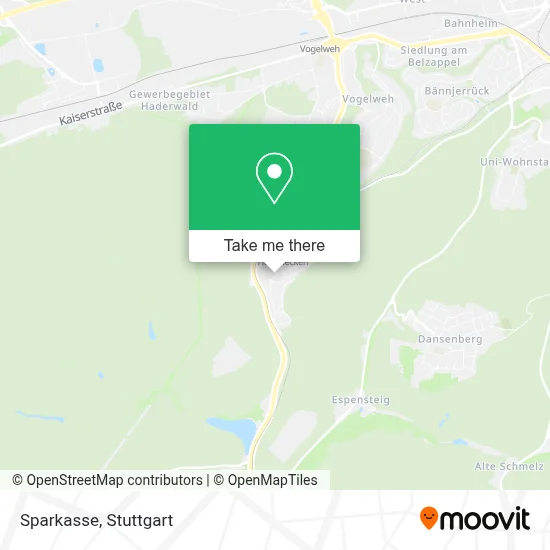 Sparkasse map