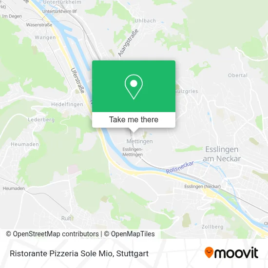 Ristorante Pizzeria Sole Mio map
