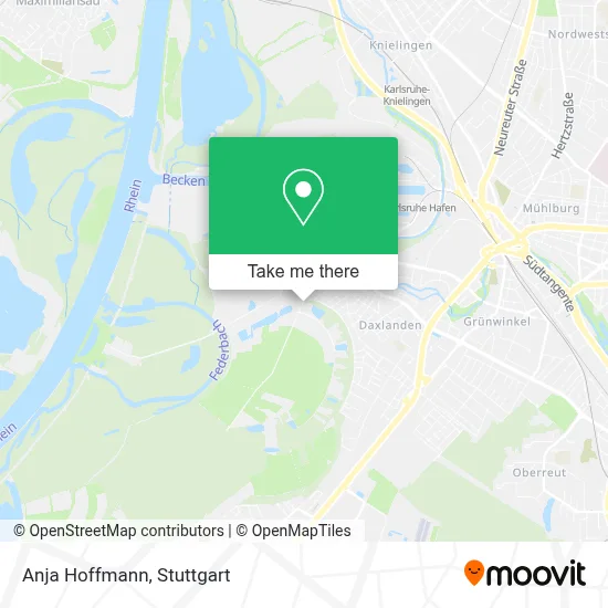 Anja Hoffmann map