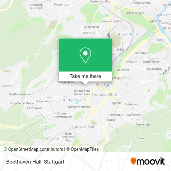 Beethoven Hall map