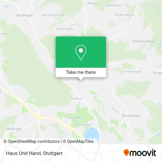 Haus Und Hand map