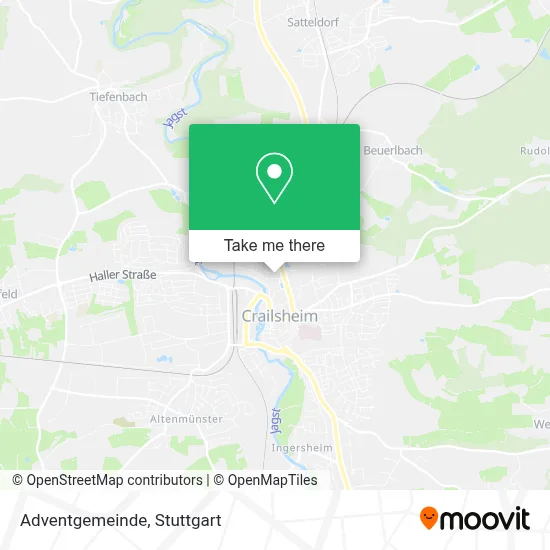 Adventgemeinde map