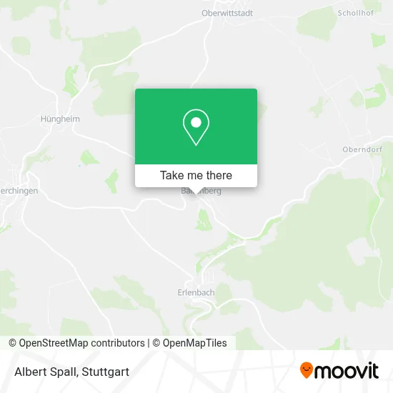 Albert Spall map