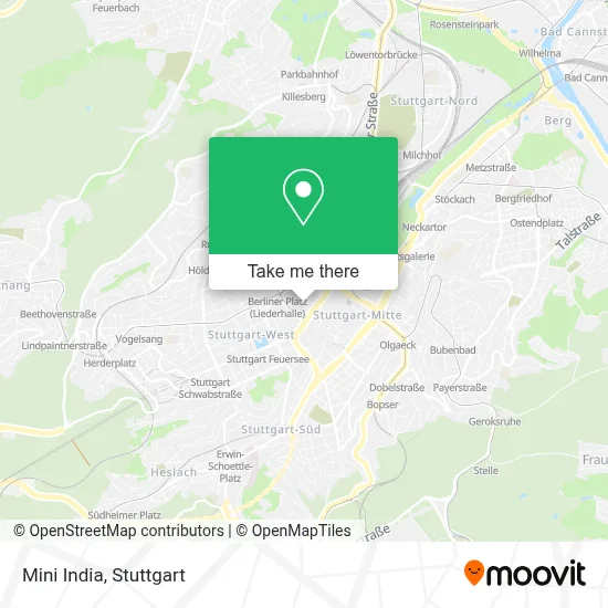 Mini India map