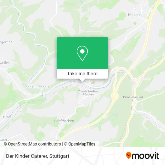 Der Kinder Caterer map