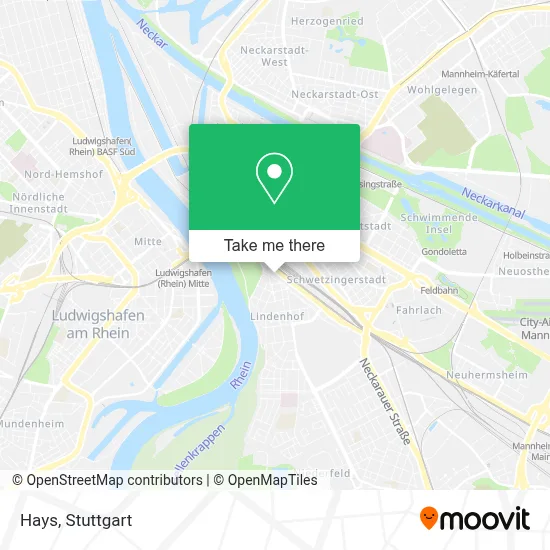 Hays map