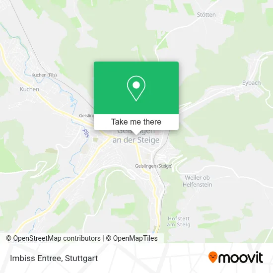 Imbiss Entree map