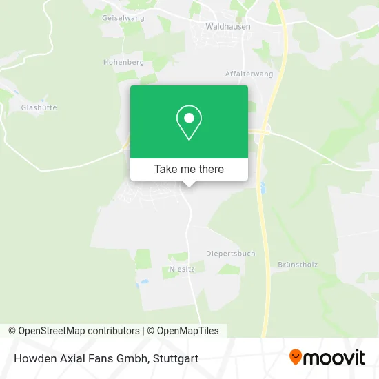 Howden Axial Fans Gmbh map