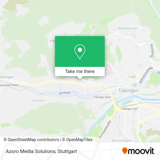 Azoro Media Solutions map