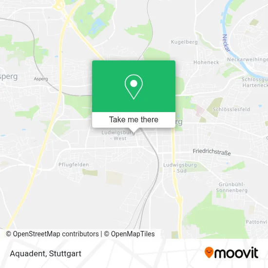 Aquadent map