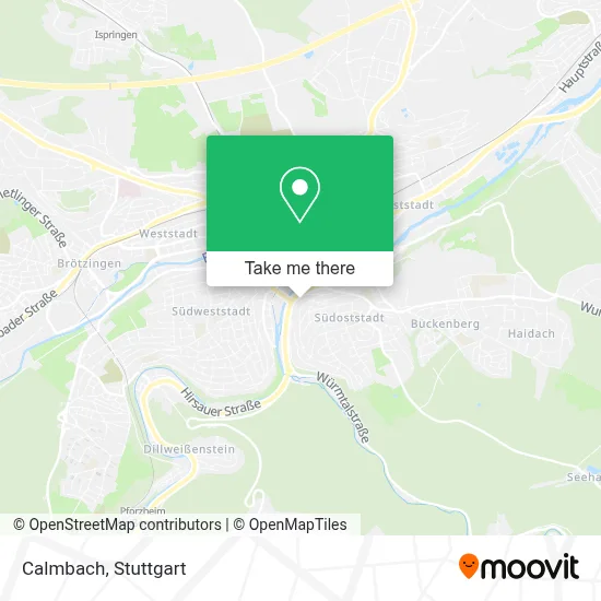 Calmbach map