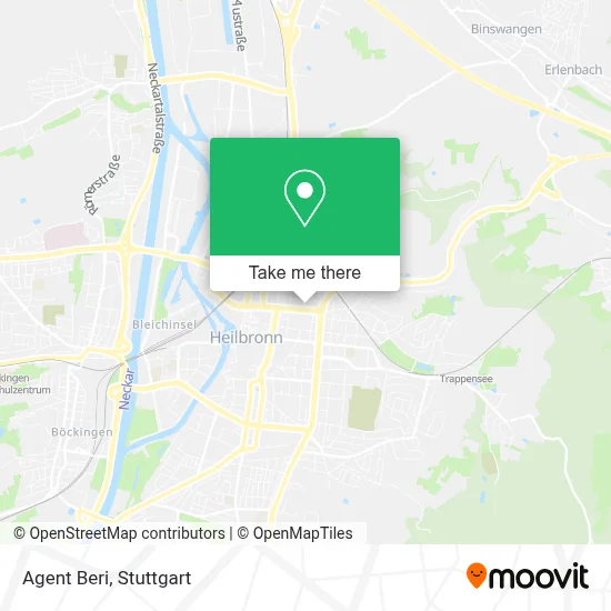 Agent Beri map