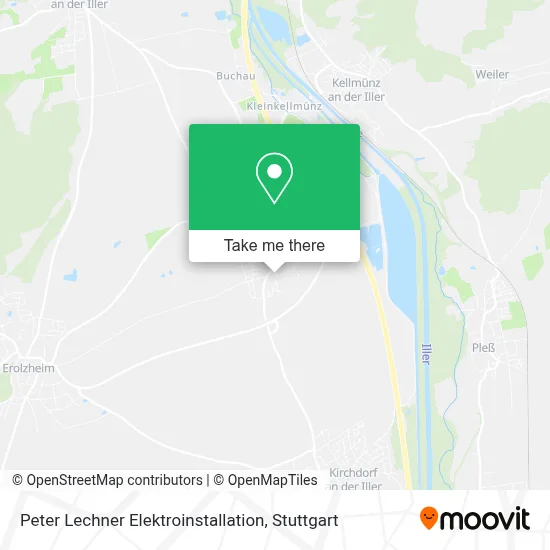 Peter Lechner Elektroinstallation map
