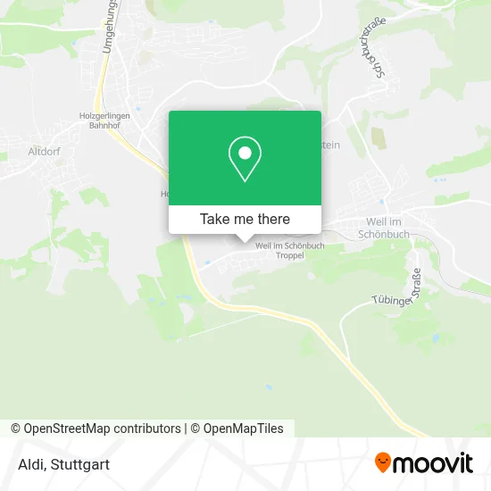 Aldi map
