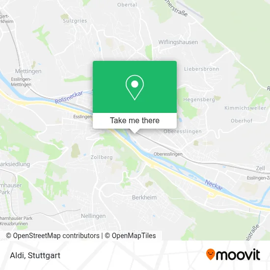 Aldi map