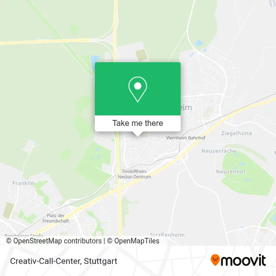 Creativ-Call-Center map