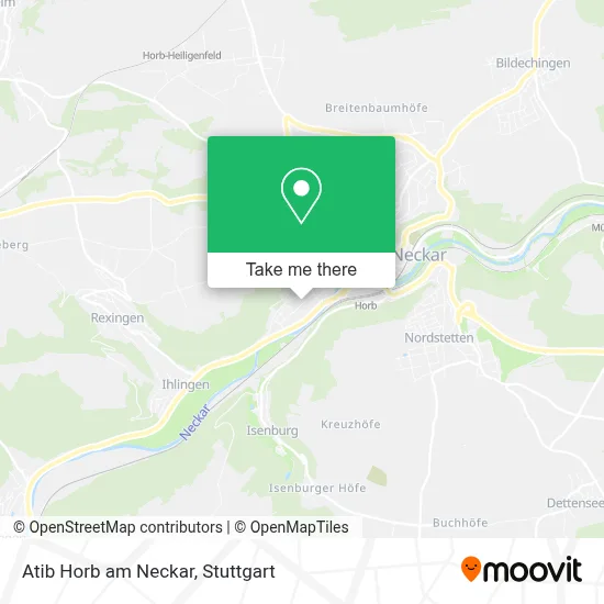 Atib Horb am Neckar map