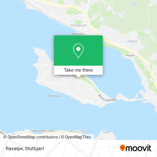 Raxalpe map