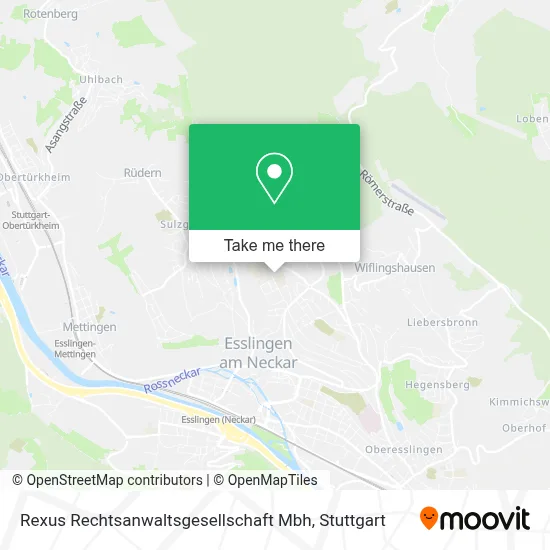 Rexus Rechtsanwaltsgesellschaft Mbh map