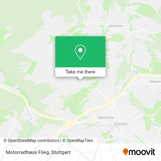 Motorradhaus Flieg map