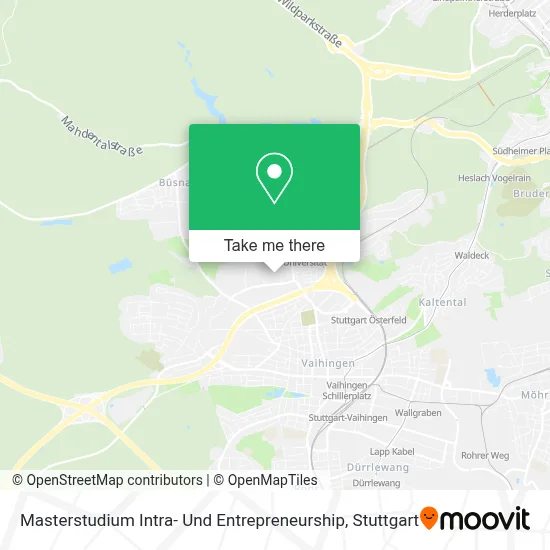 Masterstudium Intra- Und Entrepreneurship map