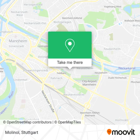 Molinol map