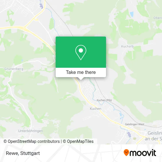 Rewe map