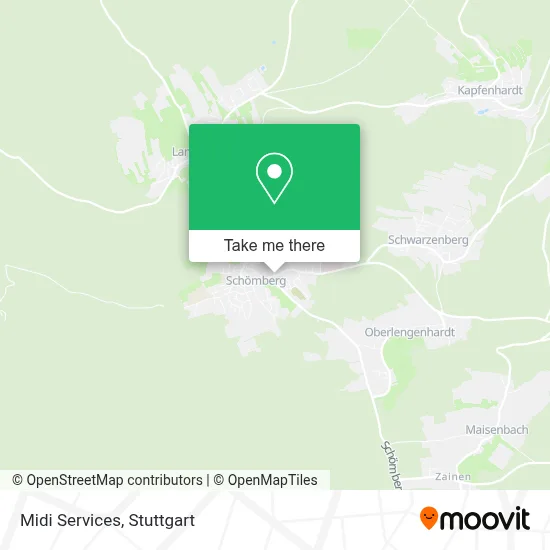 Midi Services map