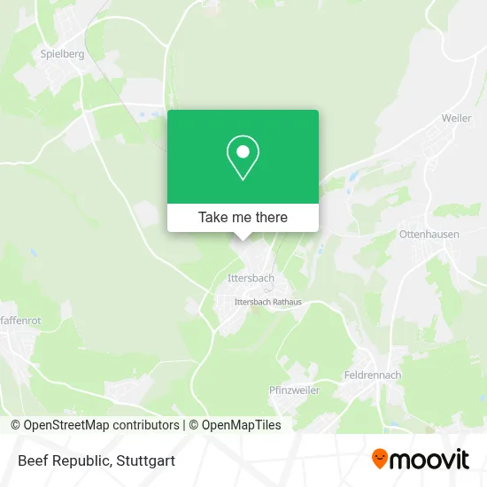 Beef Republic map