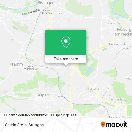 Calida Store map