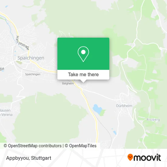 Appbyyou map