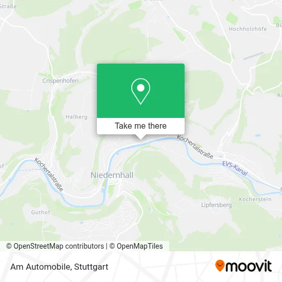 Am Automobile map