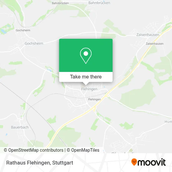 Rathaus Flehingen map