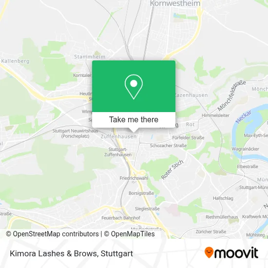 Kimora Lashes & Brows map