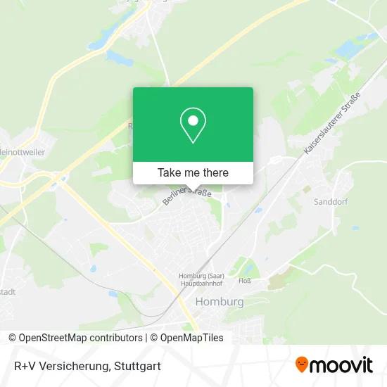 R+V Versicherung map