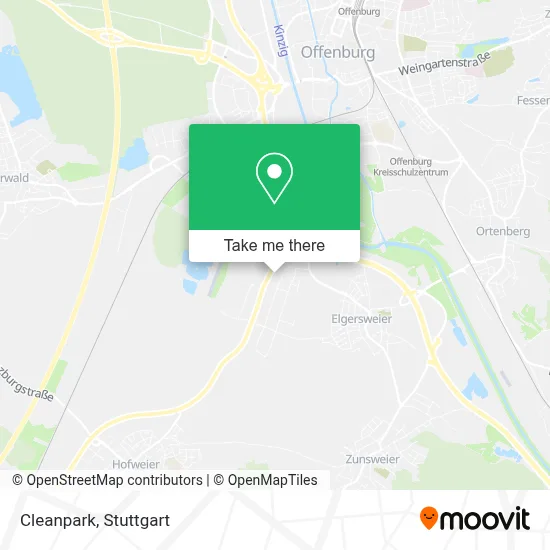 Cleanpark map