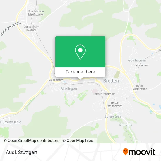 Audi map