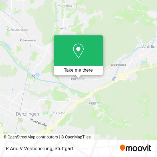R And V Versicherung map