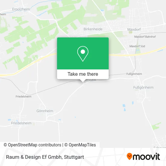 Raum & Design Ef Gmbh map
