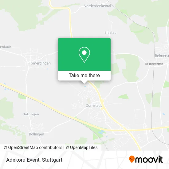 Adekora-Event map