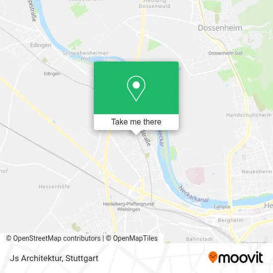 Js Architektur map