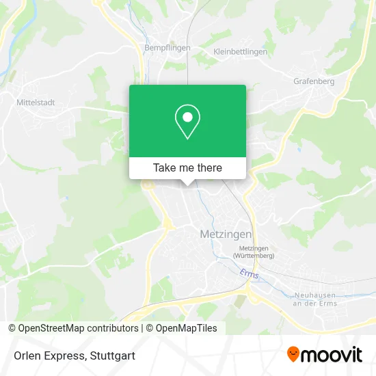 Orlen Express map