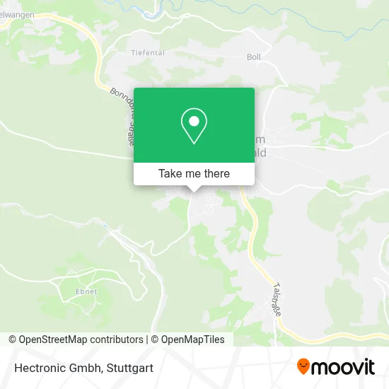 Hectronic Gmbh map