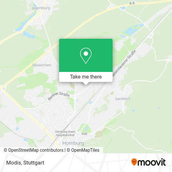 Modis map