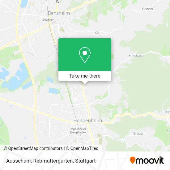 Ausschank Rebmuttergarten map