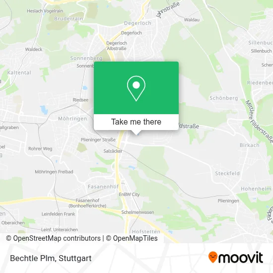 Bechtle Plm map