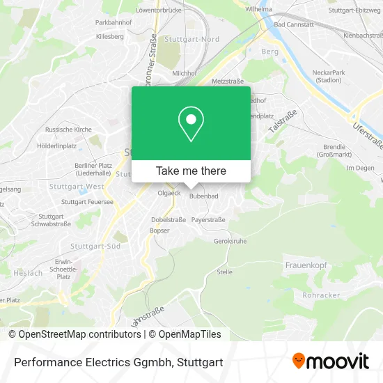 Performance Electrics Ggmbh map