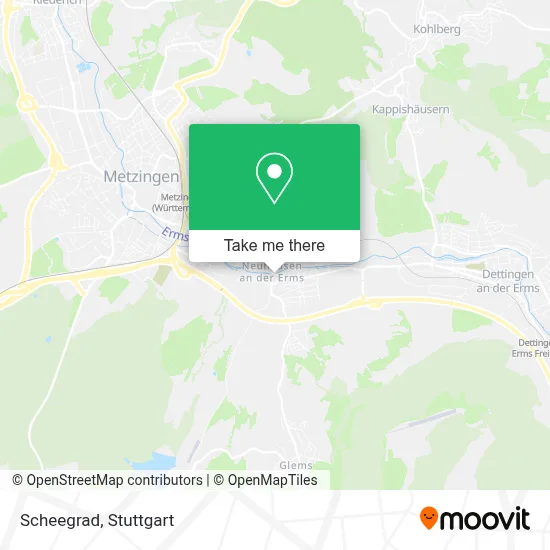 Scheegrad map