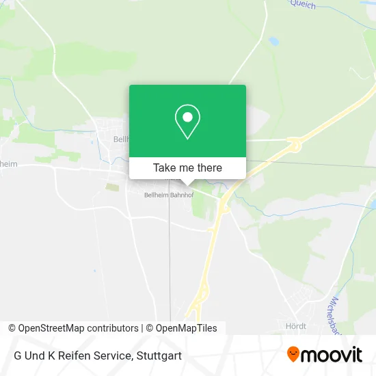 G Und K Reifen Service map